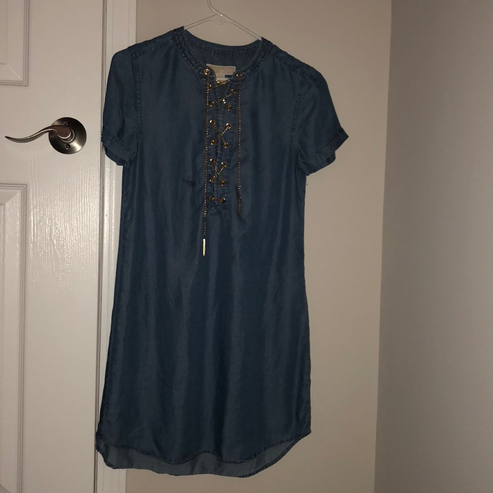 Michael Kors chain lace up dress - Picture 2 of 3